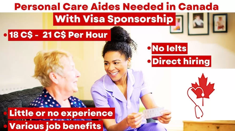 Canada Jobs: Health Care Aide Needed With Visa Sponsorship