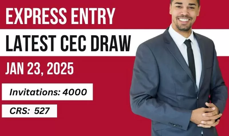 IRCC’s Most Recent Express Entry Draw Invites 4,000 CEC Candidates